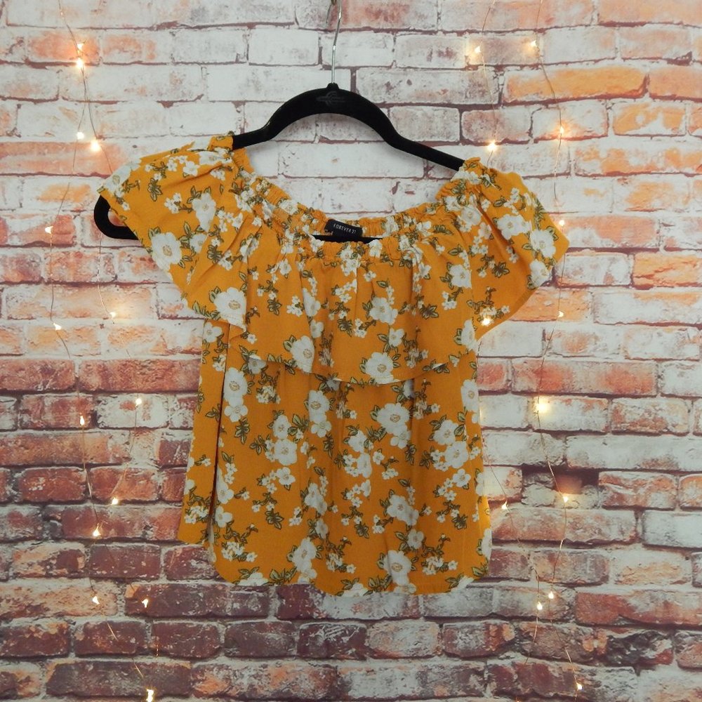 Forever 21 / flowy floral tank top